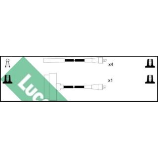 Uždegimo laido komplektas LUCAS LUC4156