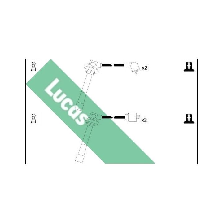 Uždegimo laido komplektas LUCAS LUC4207