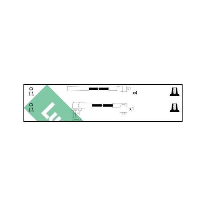 Uždegimo laido komplektas LUCAS LUC4235