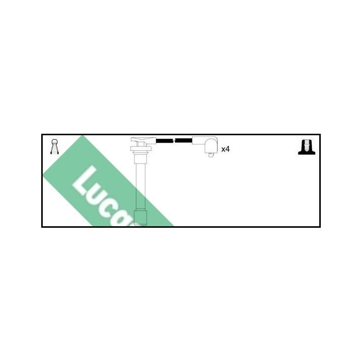 Uždegimo laido komplektas LUCAS LUC4240