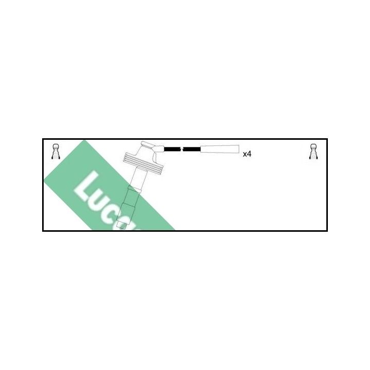 Uždegimo laido komplektas LUCAS LUC4258