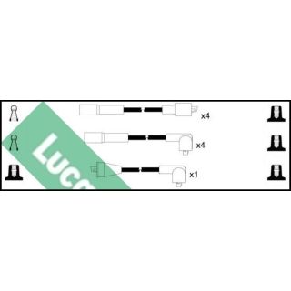 Uždegimo laido komplektas LUCAS LUC4276