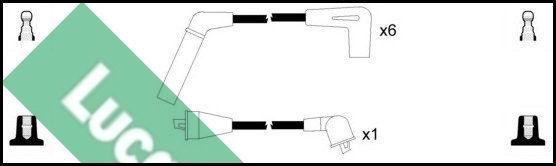 Uždegimo laido komplektas LUCAS LUC4278