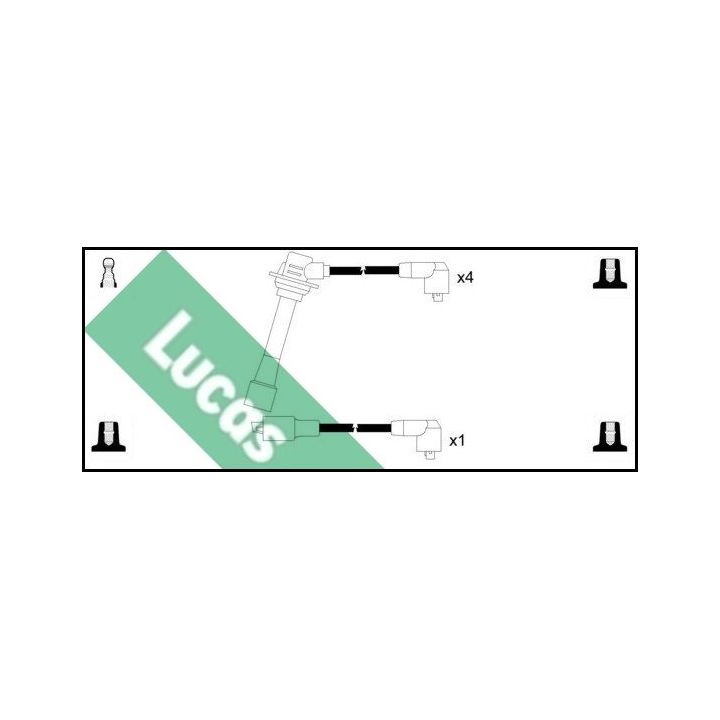 Uždegimo laido komplektas LUCAS LUC4305