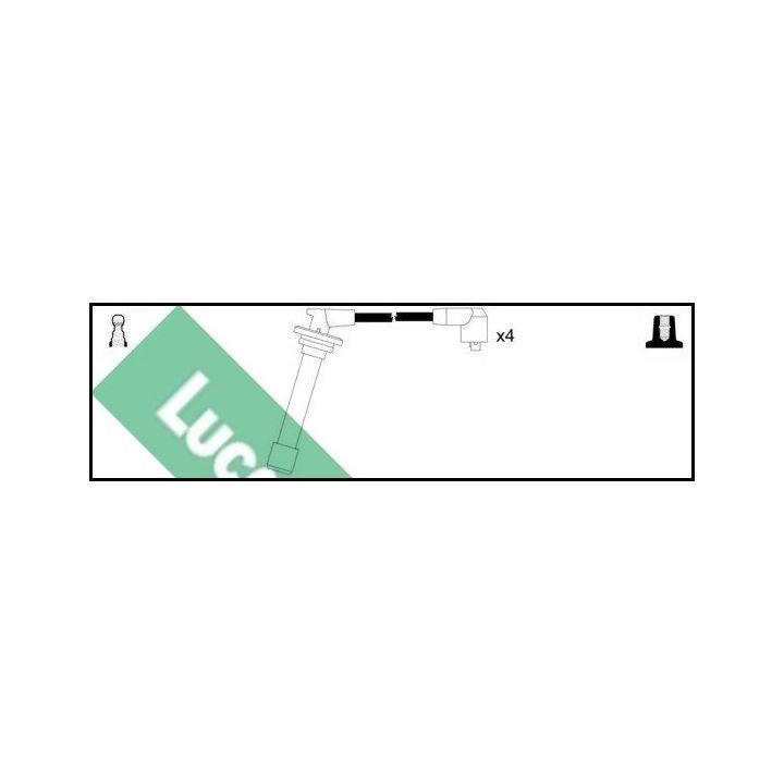Uždegimo laido komplektas LUCAS LUC4306