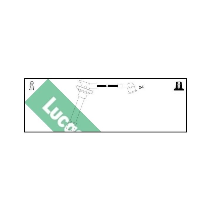 Uždegimo laido komplektas LUCAS LUC4307