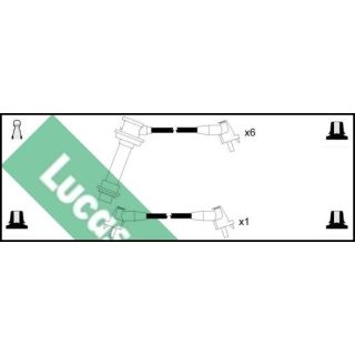 Uždegimo laido komplektas LUCAS LUC4351