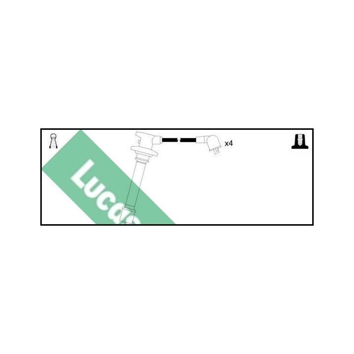 Uždegimo laido komplektas LUCAS LUC4444