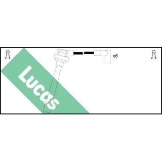 Uždegimo laido komplektas LUCAS LUC4454