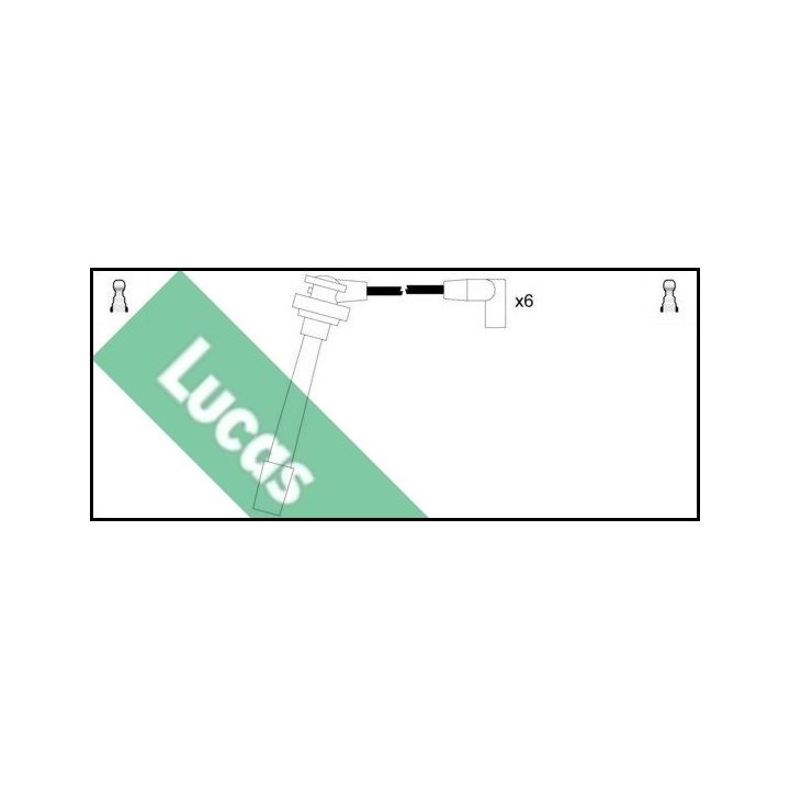 Uždegimo laido komplektas LUCAS LUC4454