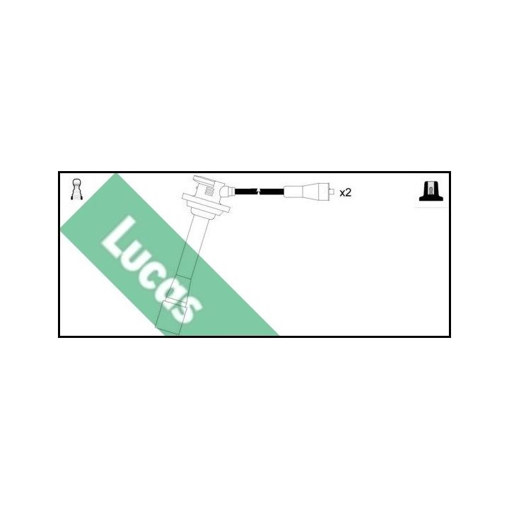 Uždegimo laido komplektas LUCAS LUC4461