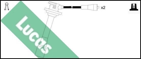Uždegimo laido komplektas LUCAS LUC4461