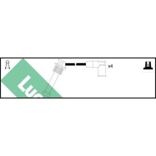 Uždegimo laido komplektas LUCAS LUC4470