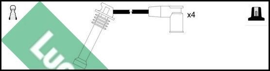 Uždegimo laido komplektas LUCAS LUC4470