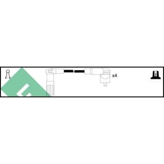 Uždegimo laido komplektas LUCAS LUC4484