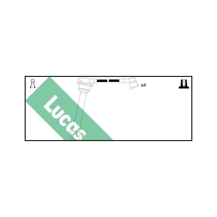 Uždegimo laido komplektas LUCAS LUC4492