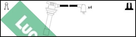 Uždegimo laido komplektas LUCAS LUC4509