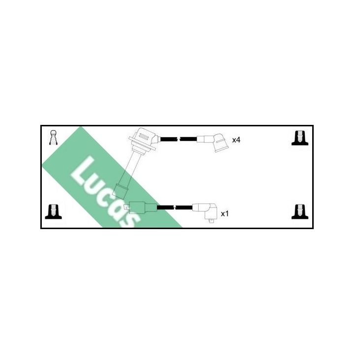 Uždegimo laido komplektas LUCAS LUC4536
