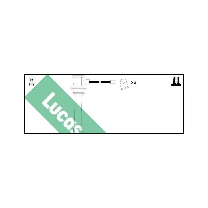 Uždegimo laido komplektas LUCAS LUC4615