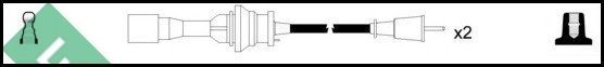 Uždegimo laido komplektas LUCAS LUC4617