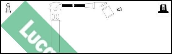 Uždegimo laido komplektas LUCAS LUC4673