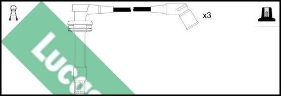 Uždegimo laido komplektas LUCAS LUC5255