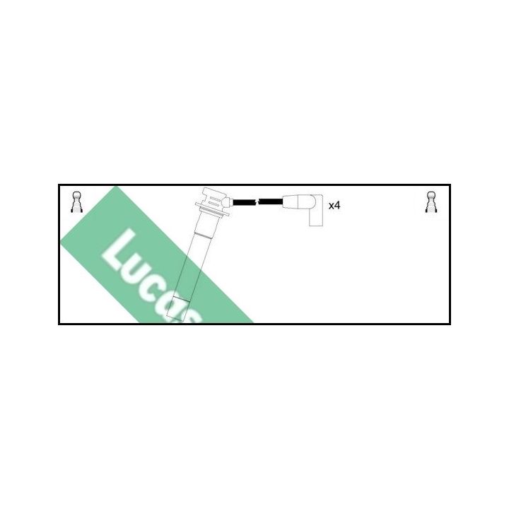 Uždegimo laido komplektas LUCAS LUC7028