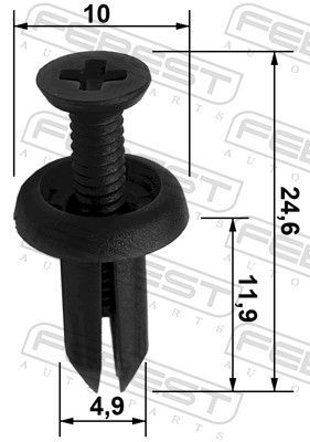 Sąvarža, buferis FEBEST 88570-006