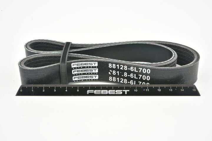V formos rumbuoti diržai FEBEST 88128-6L700