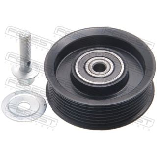 įtempiklio skriemulys, V formos rumbuotas diržas FEBEST 0187-GWS191