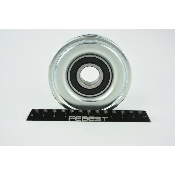 įtempiklio skriemulys, V formos rumbuotas diržas FEBEST 0187-UVF45