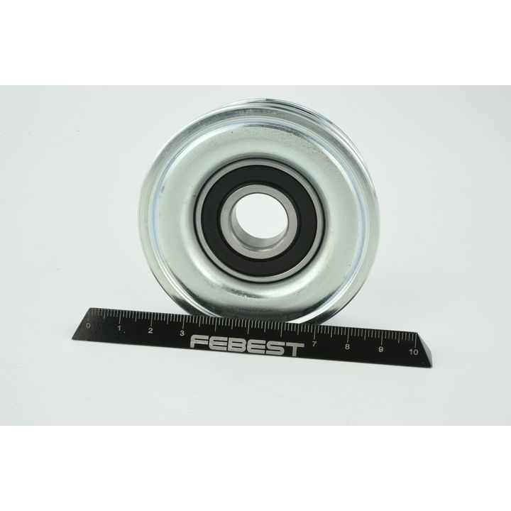 įtempiklio skriemulys, V formos rumbuotas diržas FEBEST 0187-UVF45