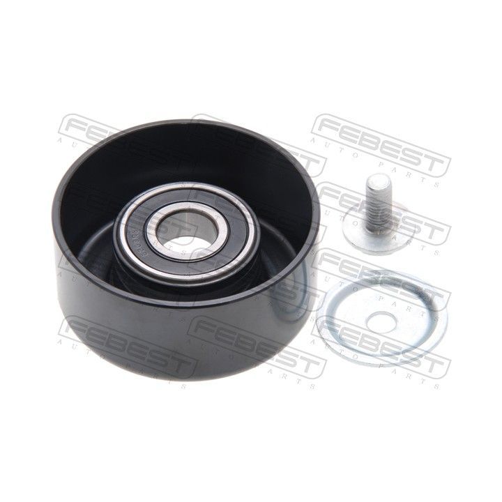 įtempiklio skriemulys, V formos rumbuotas diržas FEBEST 0287-D40