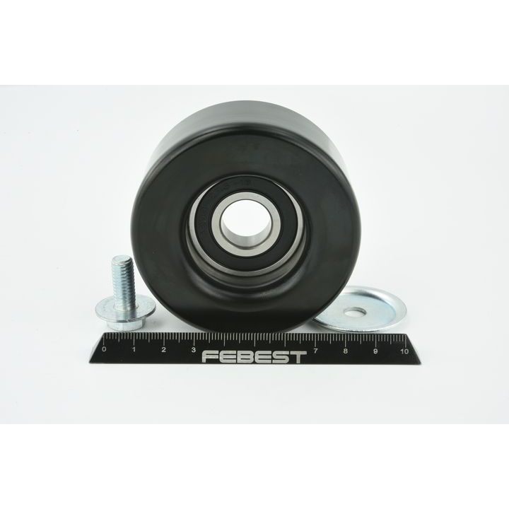 įtempiklio skriemulys, V formos rumbuotas diržas FEBEST 0287-D40