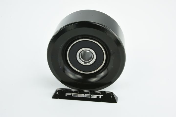 įtempiklio skriemulys, V formos rumbuotas diržas FEBEST 0287-J10