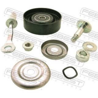 įtempiklio skriemulys, V formos rumbuotas diržas FEBEST 0287-J31