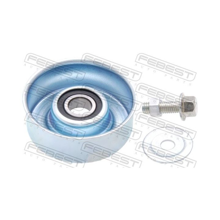 įtempiklio skriemulys, V formos rumbuotas diržas FEBEST 0287-J31Z