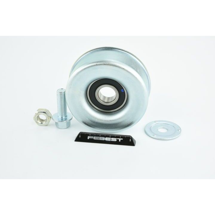 įtempiklio skriemulys, V formos rumbuotas diržas FEBEST 0287-J31Z