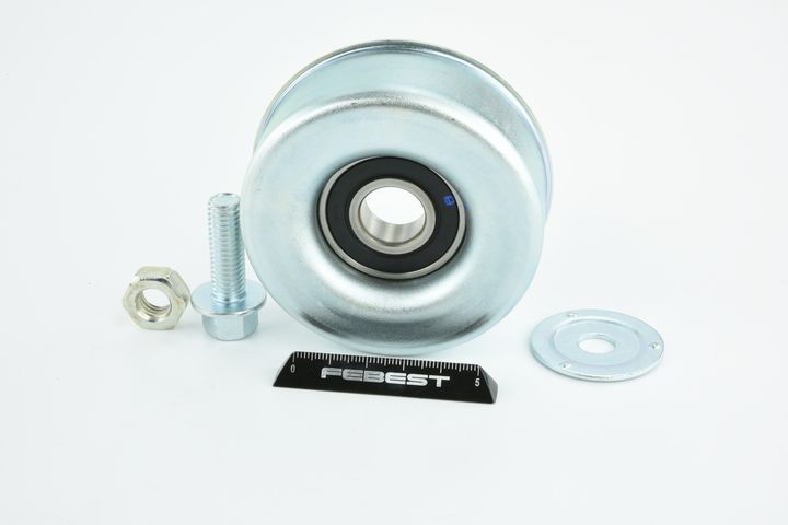 įtempiklio skriemulys, V formos rumbuotas diržas FEBEST 0287-J31Z