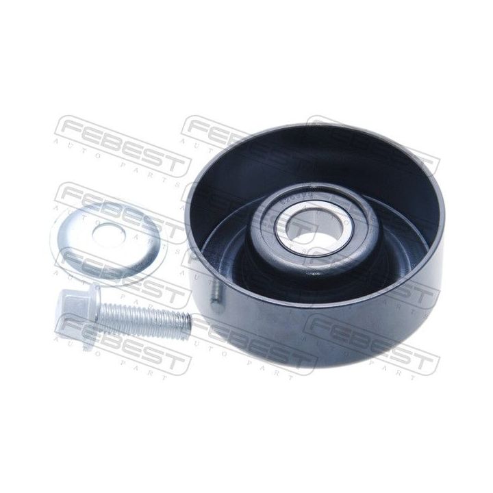 įtempiklio skriemulys, V formos rumbuotas diržas FEBEST 0287-J32