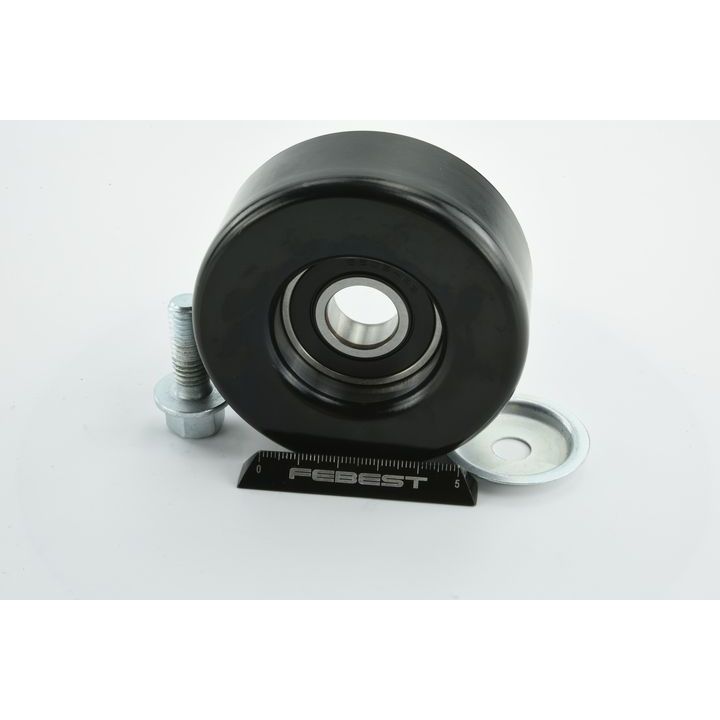 įtempiklio skriemulys, V formos rumbuotas diržas FEBEST 0287-J32