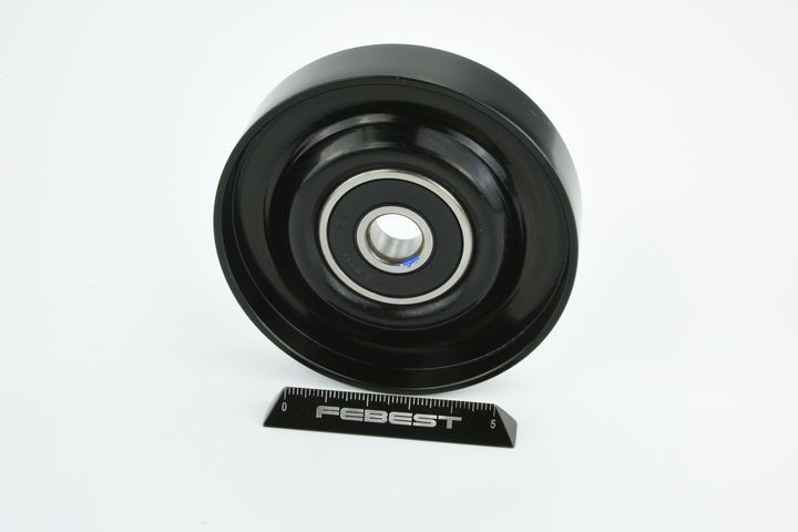 įtempiklio skriemulys, V formos rumbuotas diržas FEBEST 0287-K12