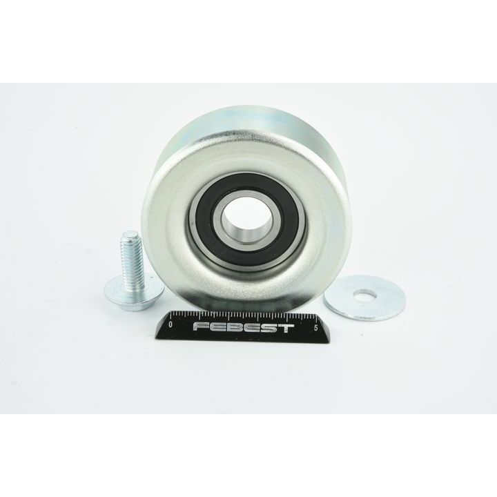 įtempiklio skriemulys, V formos rumbuotas diržas FEBEST 0287-T31