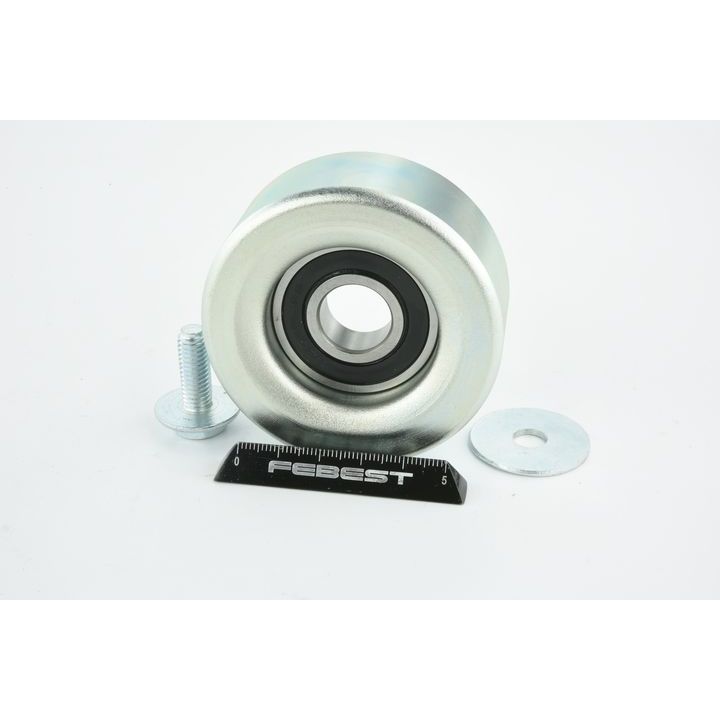 įtempiklio skriemulys, V formos rumbuotas diržas FEBEST 0287-T31