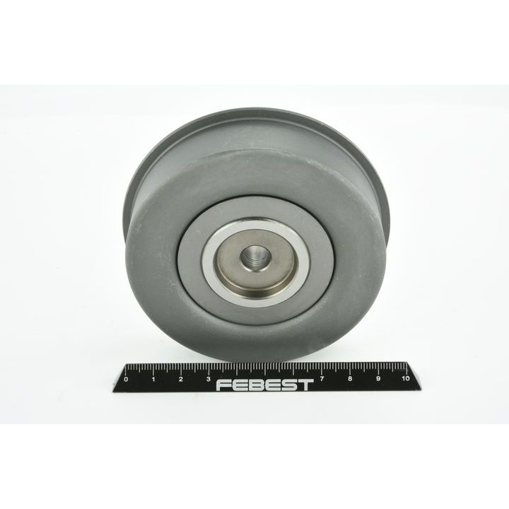 įtempiklio skriemulys, V formos rumbuotas diržas FEBEST 0487-DA