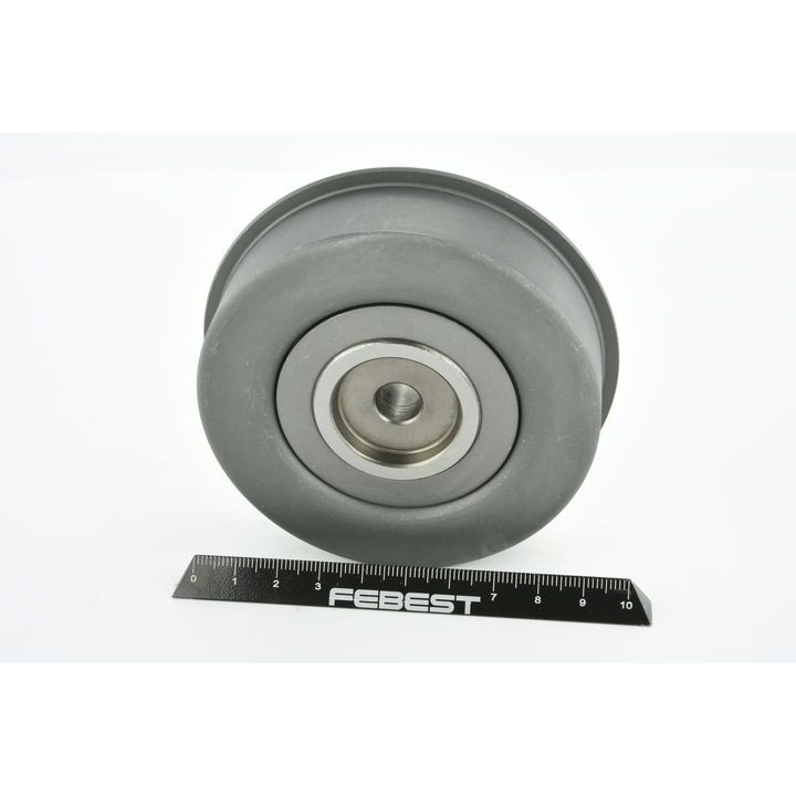 įtempiklio skriemulys, V formos rumbuotas diržas FEBEST 0487-DA