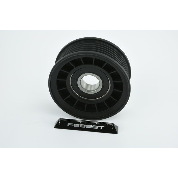 įtempiklio skriemulys, V formos rumbuotas diržas FEBEST 0587-GG