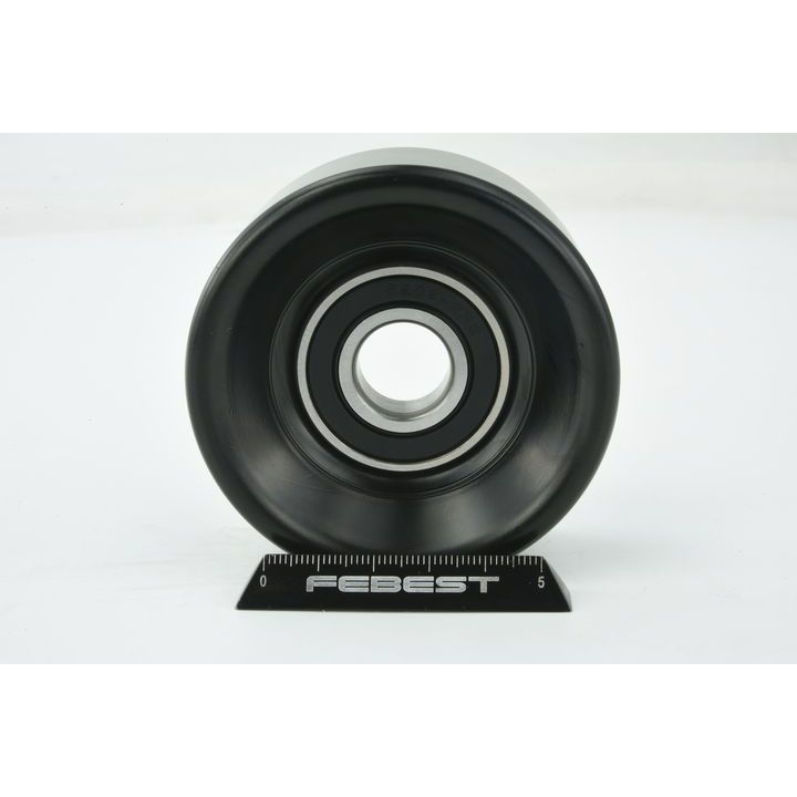 įtempiklio skriemulys, V formos rumbuotas diržas FEBEST 0587-LW