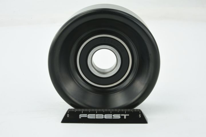 įtempiklio skriemulys, V formos rumbuotas diržas FEBEST 0587-LW