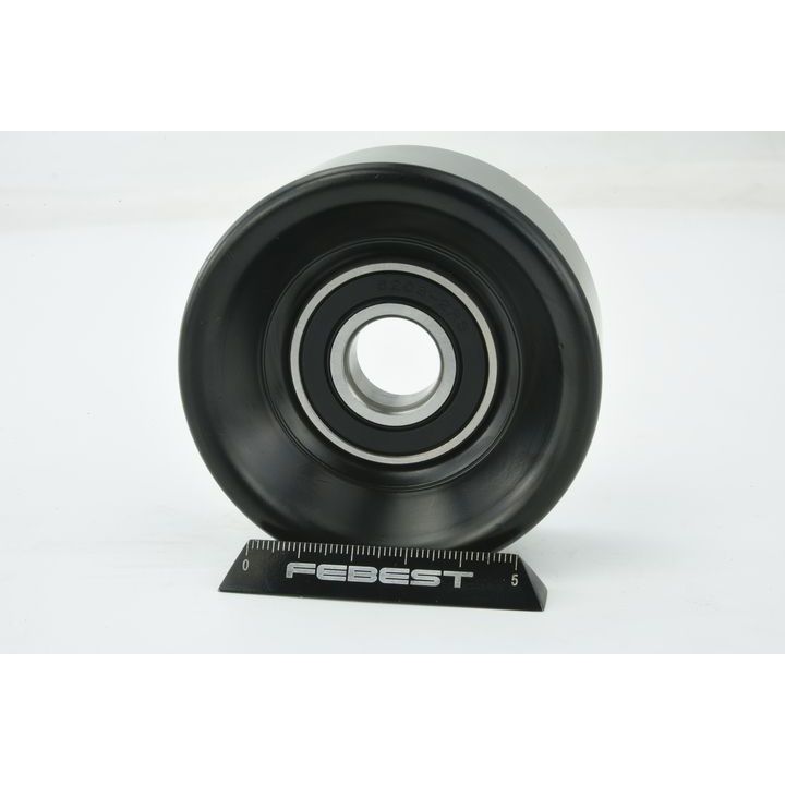 įtempiklio skriemulys, V formos rumbuotas diržas FEBEST 0587-LW